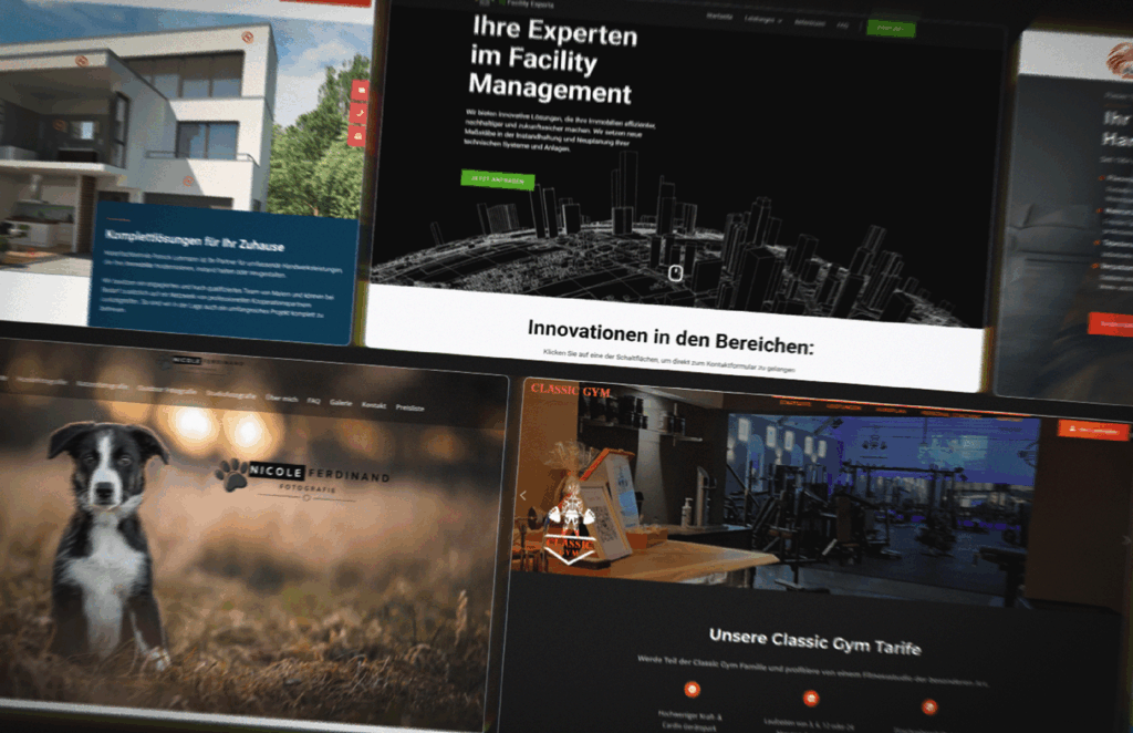 modernem Webdesign
