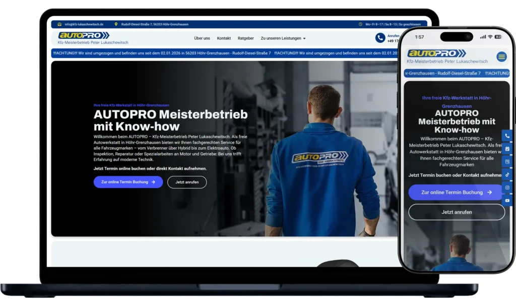 autoPRO Kfz-Meisterbetrieb Peter Lukaschewitsch