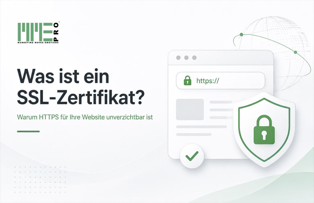Was ist ein SSL-Zertifikat? Warum HTTPS Pflicht ist | MME-pro